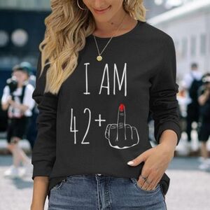 "43rd" Graphic Birthday Sweatshirt